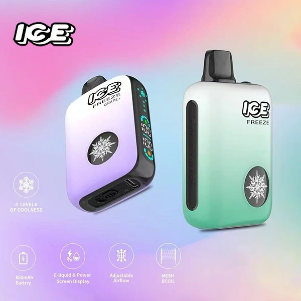 ICE FREEZE 10000口拋棄式｜涼感可調電子煙新體驗